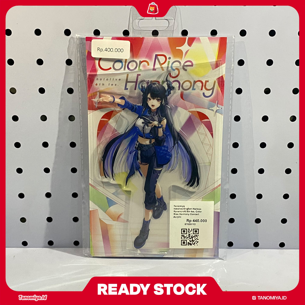 Hololive English 6th fes. Color Rise Harmony Concert Acrylic Set.