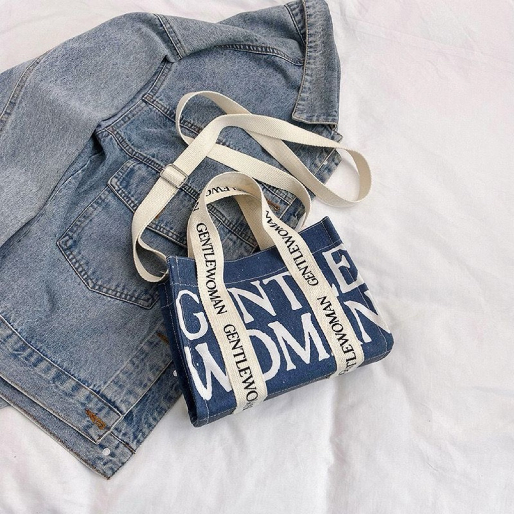 Tas Selempang Wanita Remaja - Desain Unik, Kancing Magnet, Tali Selempang