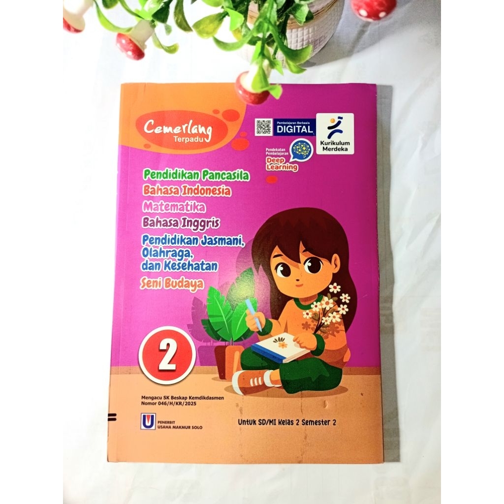 Bisa (COD) LKS Multi Mata Pelajaran kelas 1,2,3,4,5,6 Cemerlang SD/MI KURMER SMT 2