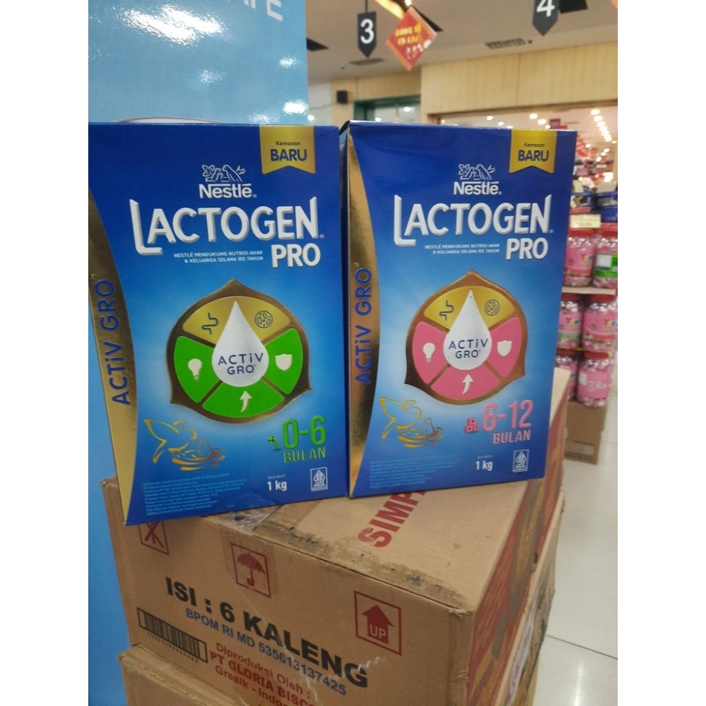 LACTOGEN PRO 0-6/6-12 BULAN 1KG