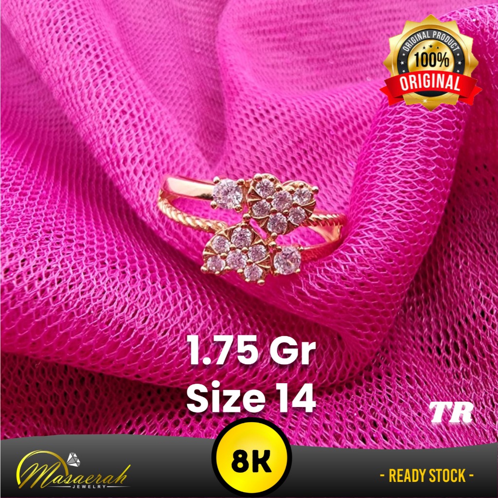 Cincin Emas 8K - Toko Emas Gajah Saerah - 1.75 Gram 2475