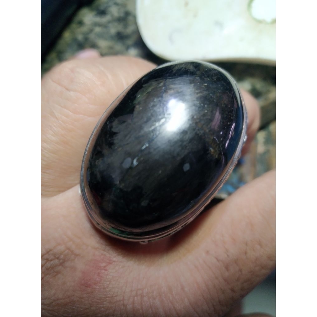 Batu Akik Bulu Monyet Lumajang Natural Alam Kode Ab/1