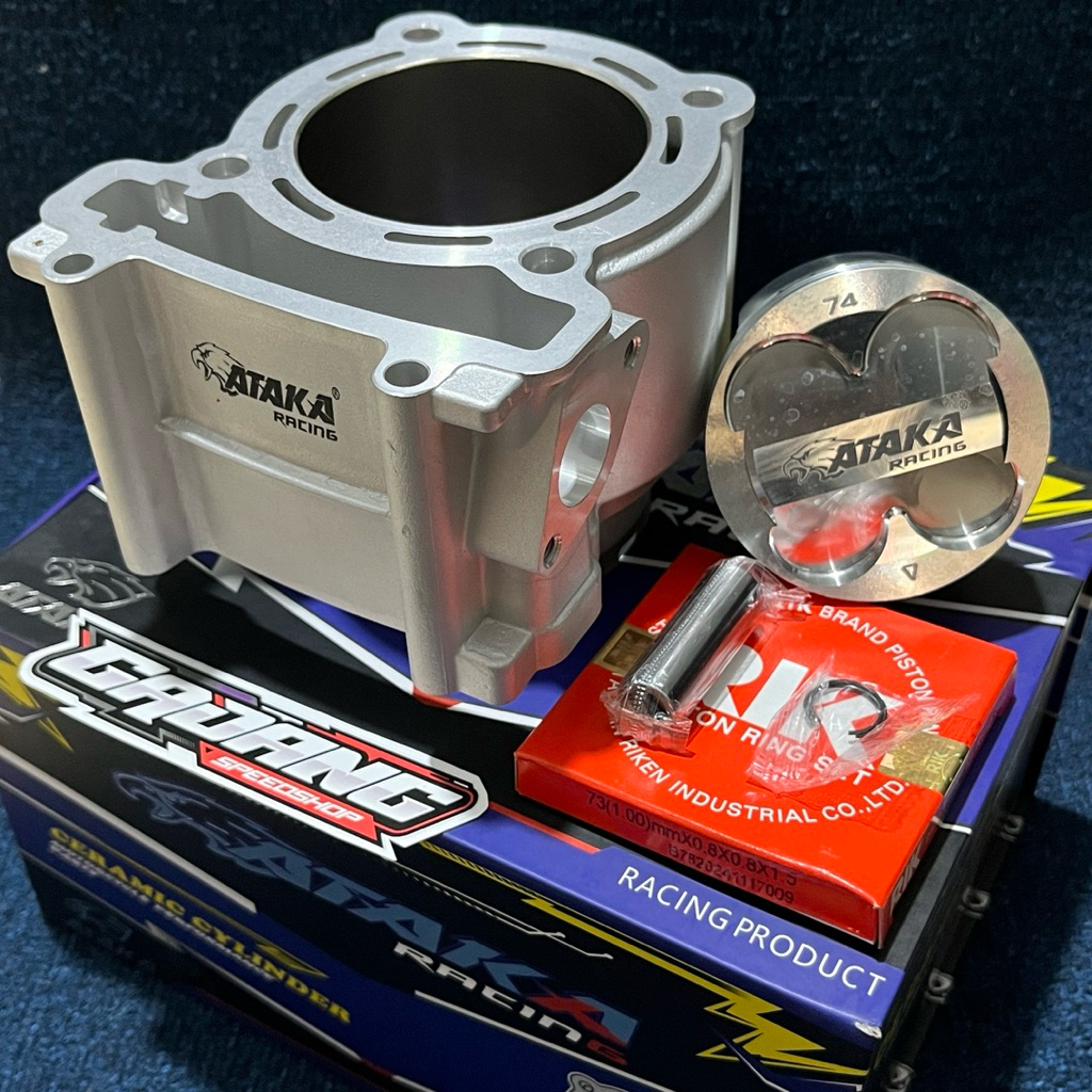 Blok Block Ceramic Set Ataka Racing Mx Old Mx King Vixion R15 V2 74mm