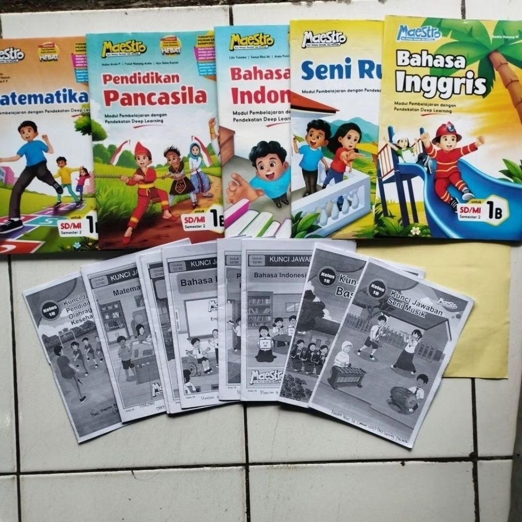 KUNCI LKS KELAS 1 MAESTRO