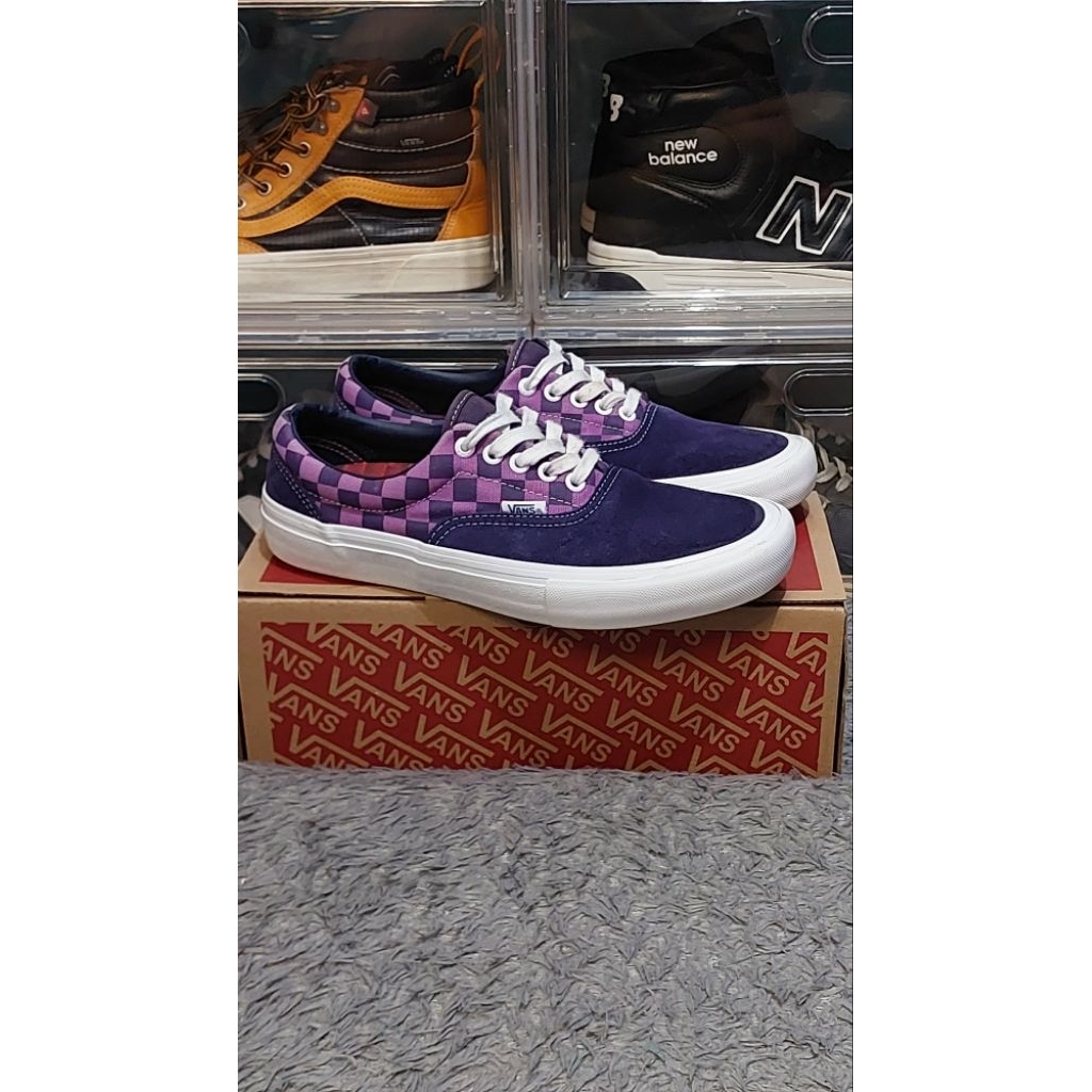Vans Era Pro x Baker Kader Sylla Purple Checkerboard size 40,5