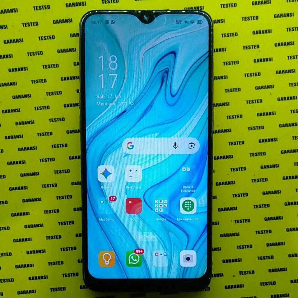 OPPO A5S RAM 2GB / 32GB Original Normal Siap Pakai Garansi Handphone Bekas Berkualitas Pasti Ori