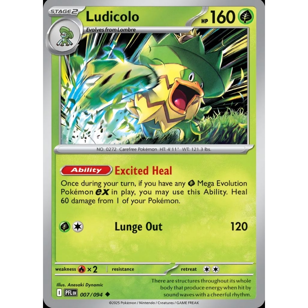 Tcg Pokemon Ludicolo Common Pfl