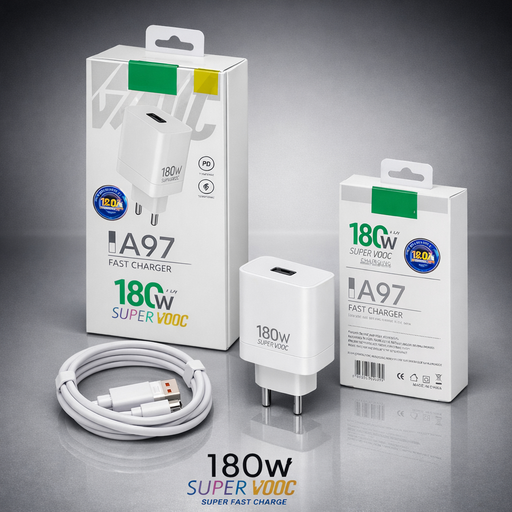 [MICRO USB] Travel Charger Oppo A97 80W For Android Charger Casan Oppo A97 Usb Micro