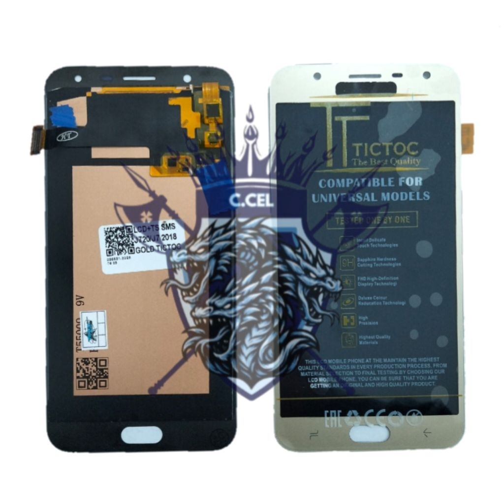 C CELL LCD SAMSUNG J720 / J7 DUO / J7 DOUS / J7 2018 LCD TOUCHSCREEN