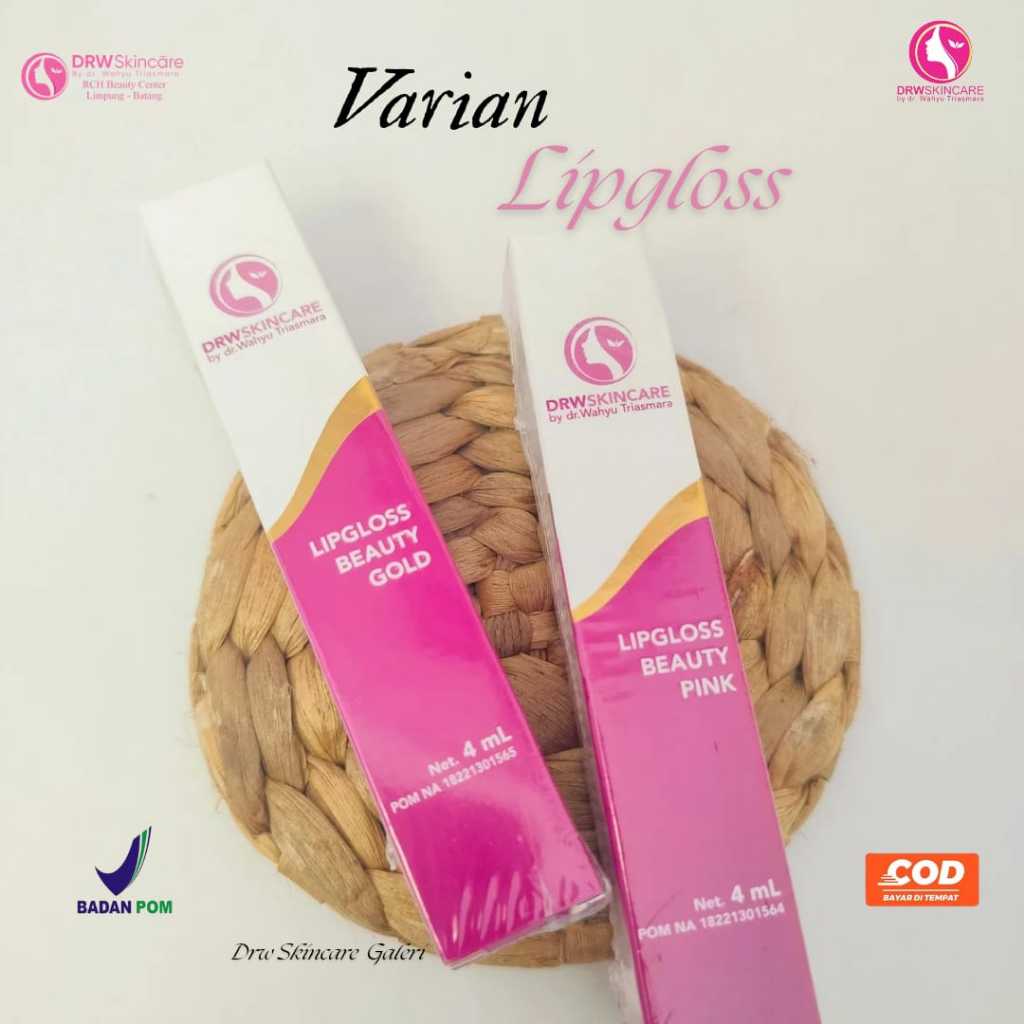 Drwskincare Paket Kecantikan Lipgloss Matte