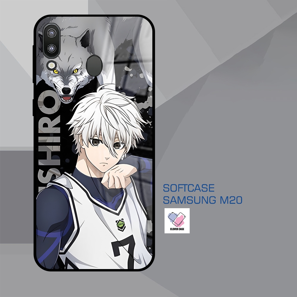 [AR96]  Case Glossy Case | SAMSUNG M20 | CASE KEKINIAN LUCU |  Casing Hp Kilau motif NAGI SEISHIRO