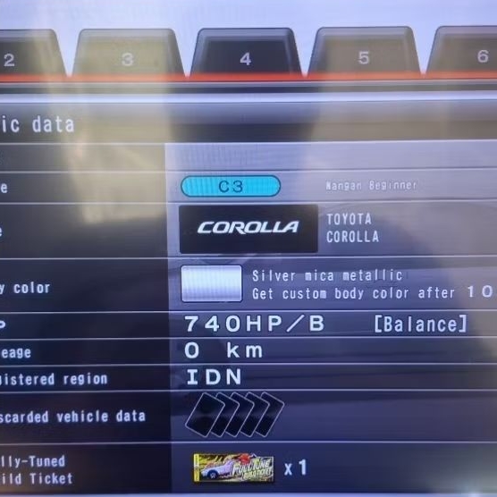 WMMT6RR Banapassport dengan Fullytune Ticket + Stock car (N)