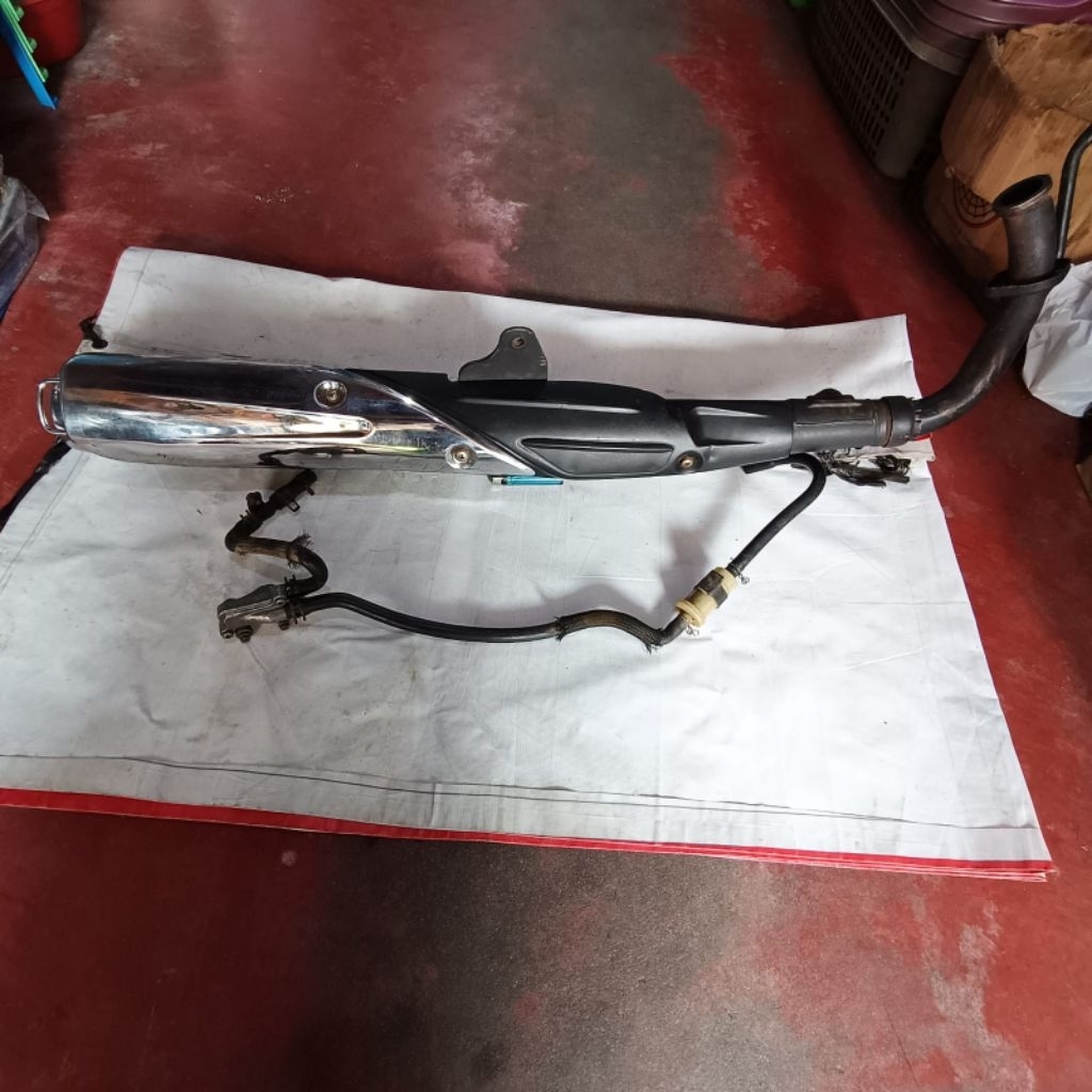 knalpot rx king peredam original copotan