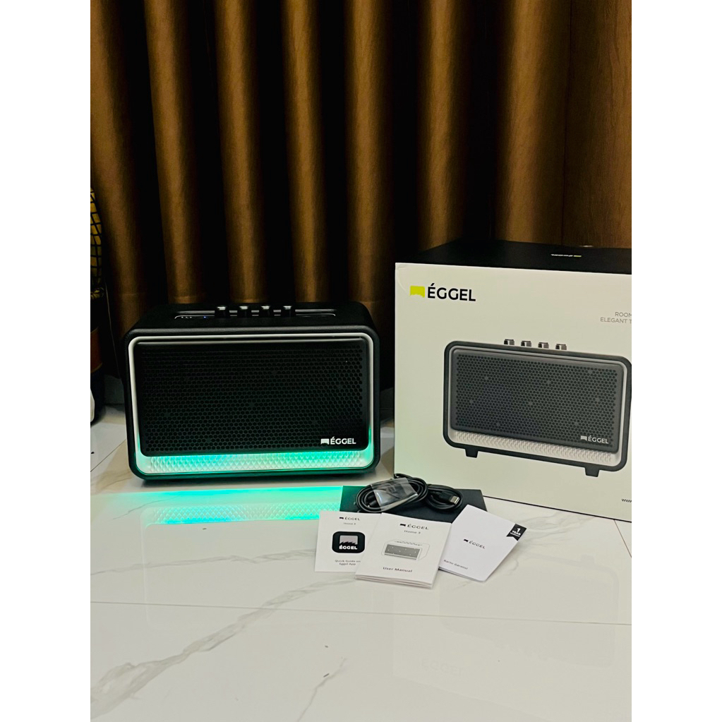 Eggel Home 3 Portable Bluetooth Speaker with Karaoke Function
