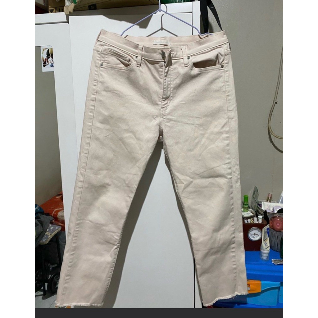 uniqlo soft high rise skinny jeans sz 29