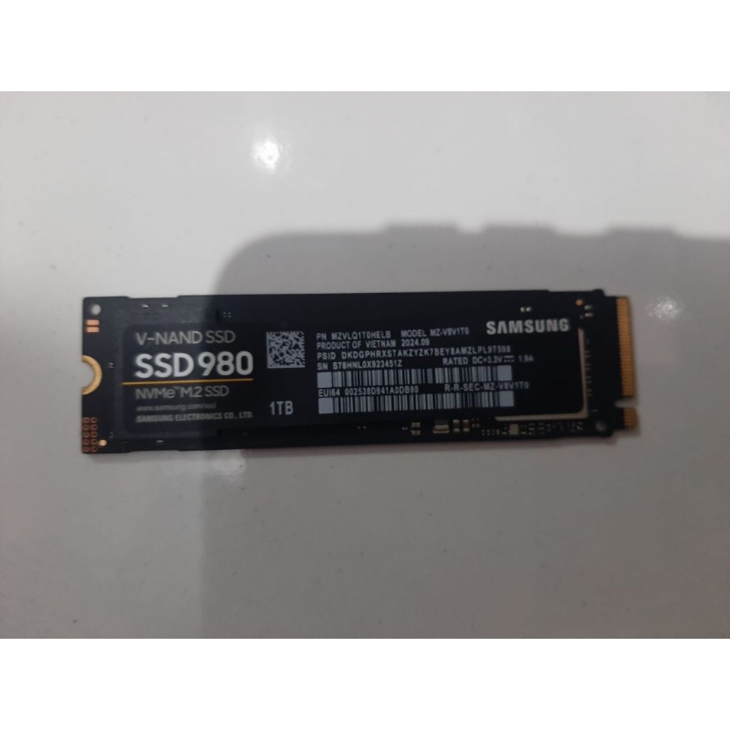 SSD M2 NVME Samsung 1TB bekas copotan SSD Bekas