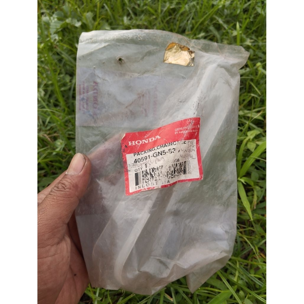 karet tatakan bantalan rantai original honda astrea grand