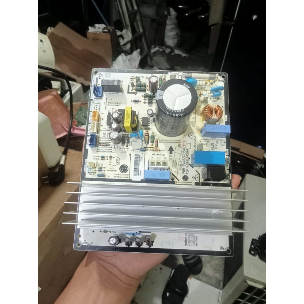 modul PCB outdor AC LG dual inverter  1pk elco panjang ORIGINAL