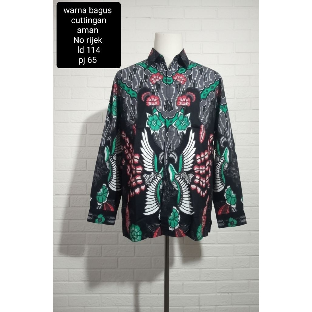 ( PRELOVED) Baju batik pria//kemeja batik//Hem batik