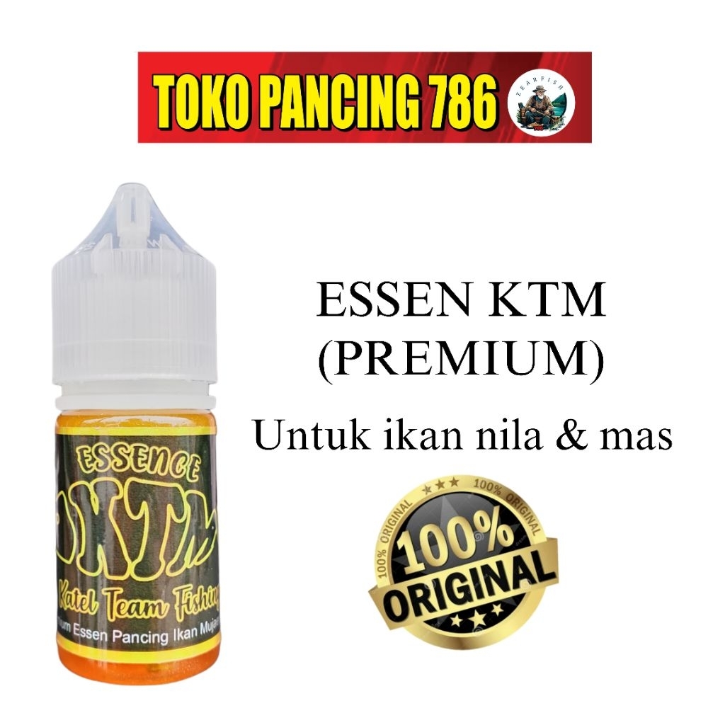 ESSEN NILA KTM PREMIUM UNTUK IKAN NILA DAN MAS