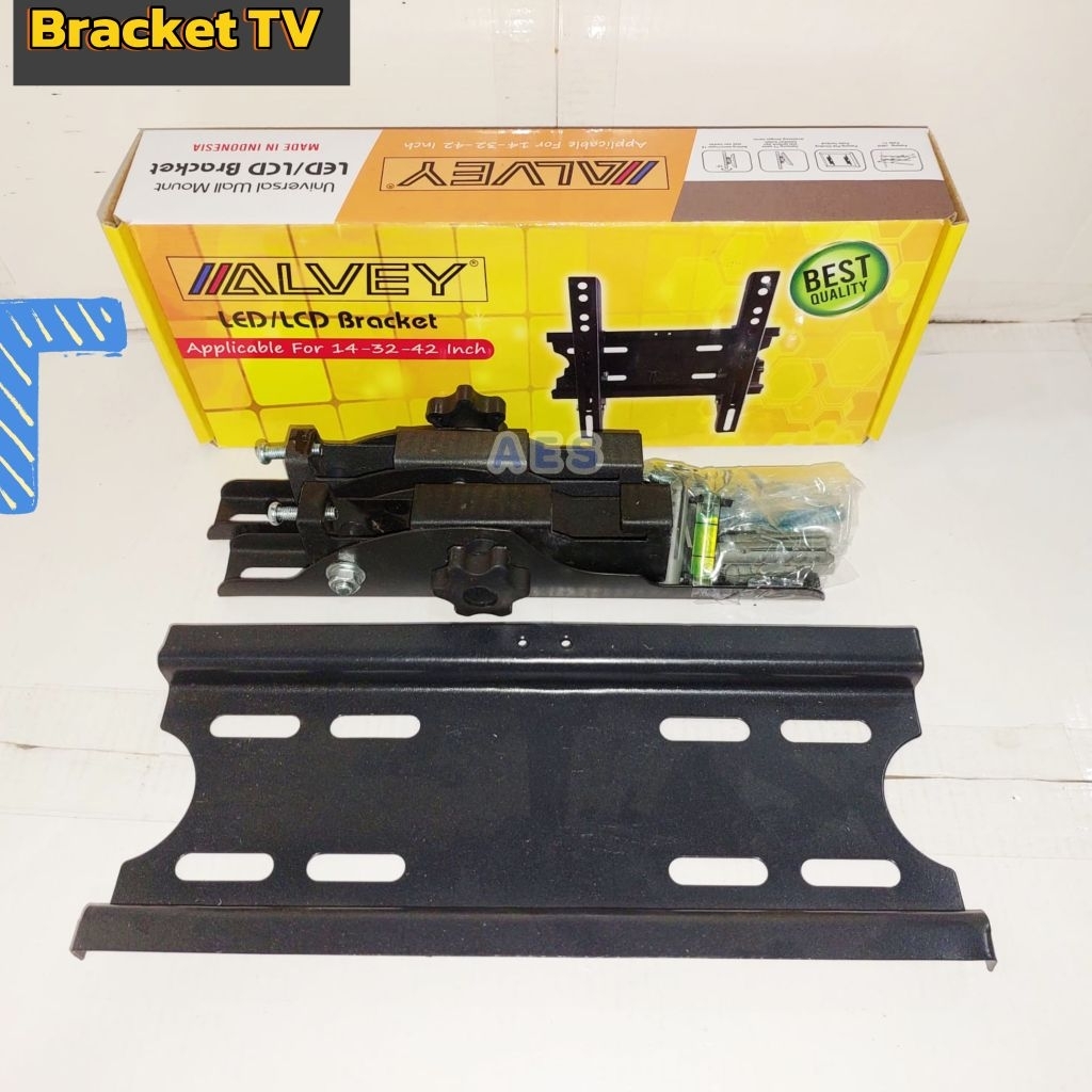 Bracket TV LED ALVEY 14-32-42 inch Bracket TV dinding