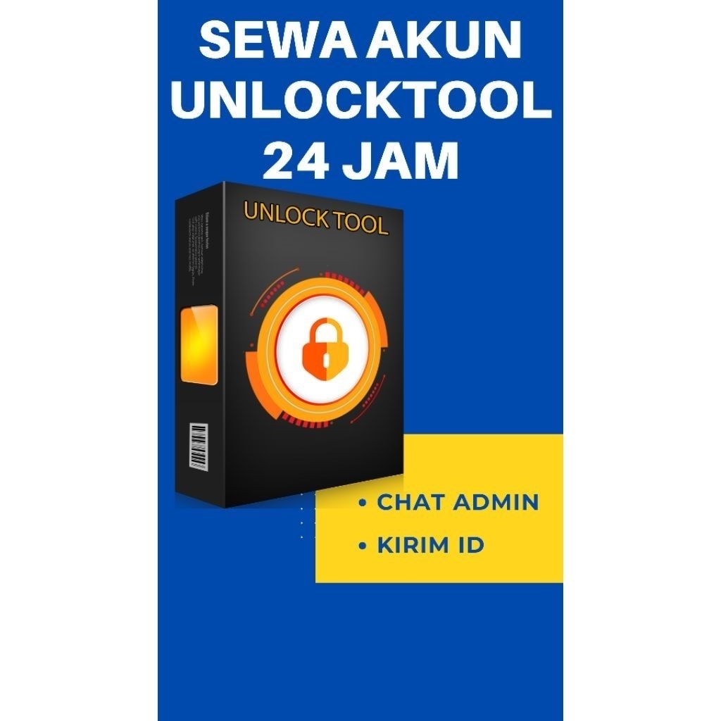 Sewa Unlock Tool 6 jam