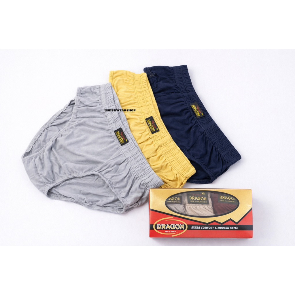 CELANA DALAM PRIA REMAJA/DEWASA DRAGON |TEBAL|HALUS|