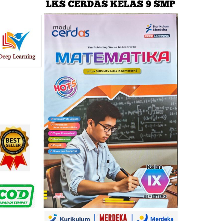 Lks Cerdas Matematika Kelas 9 SMP Smt 2 Murah