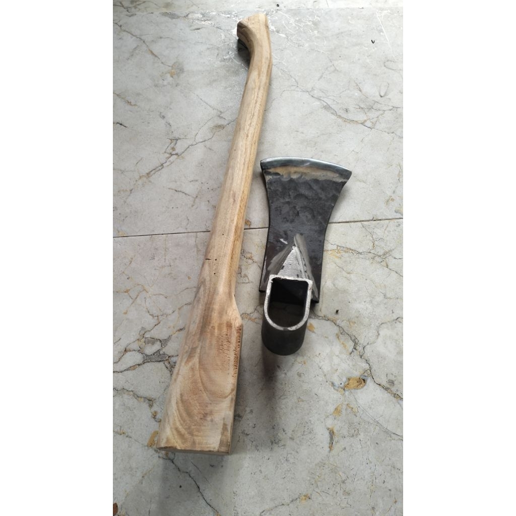 Ganco plus gagang Cangkul Baja Per Mobil Asli - Alat Gali Tanah Super Kuat & Tajam