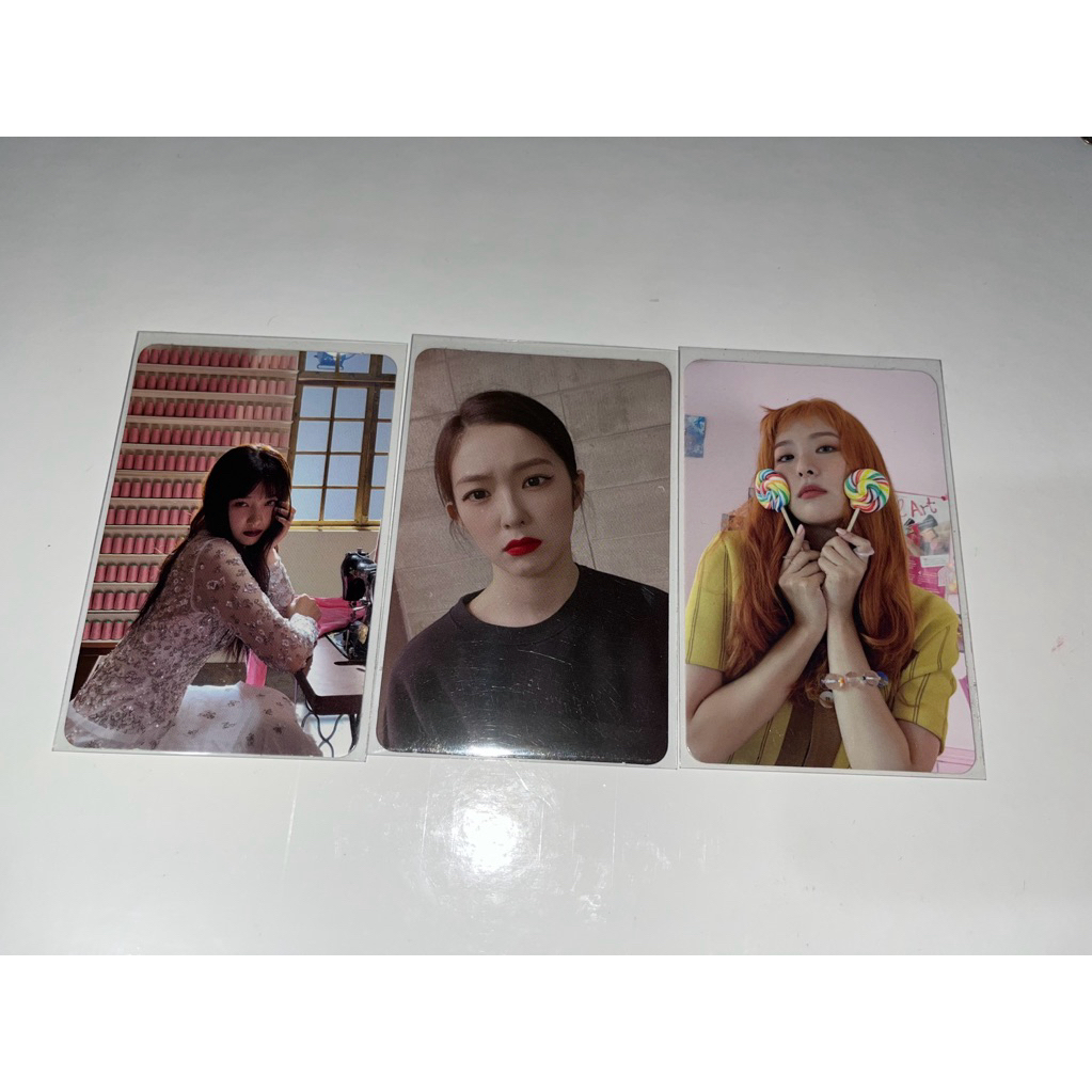 Photocard Red Velvet Official Album | Seulgi Queendom | Irene Monster | Joy The ReVe Festival