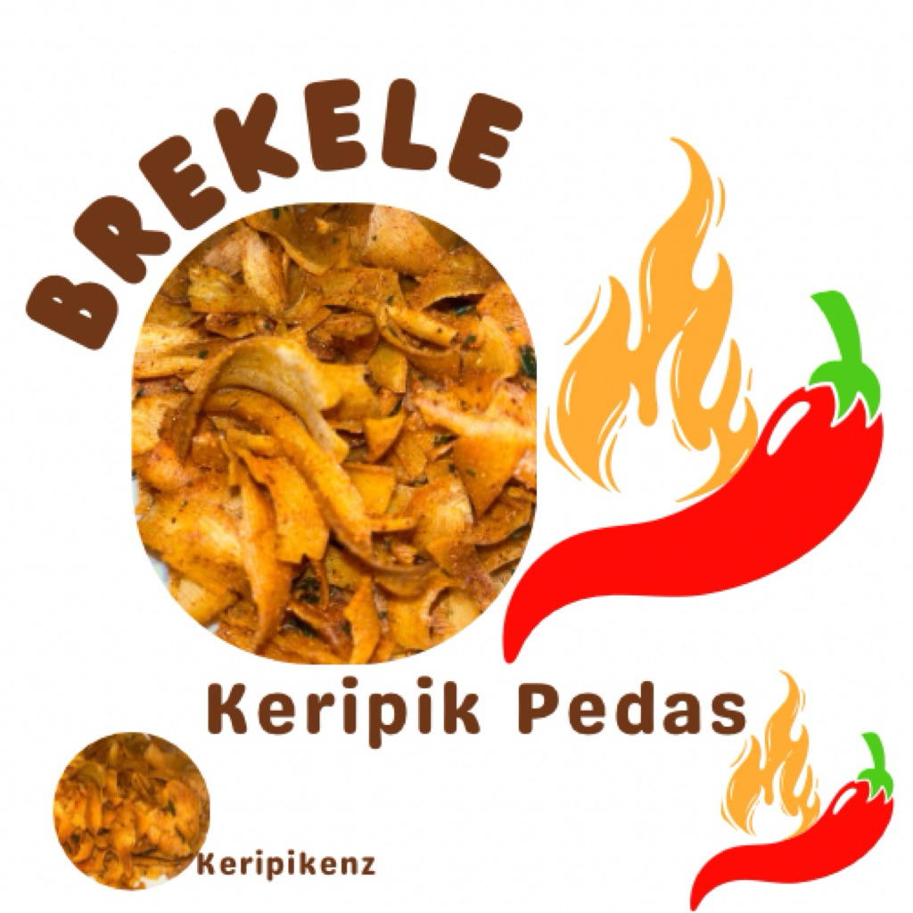 Keripik Singkong Brekele 250gr 500gr 1kg - HOMEMADE ASLI KEBUMEN
