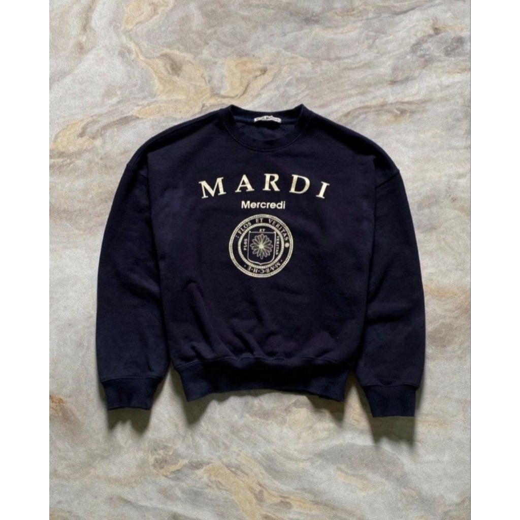 crewneck mardi mercredi ori