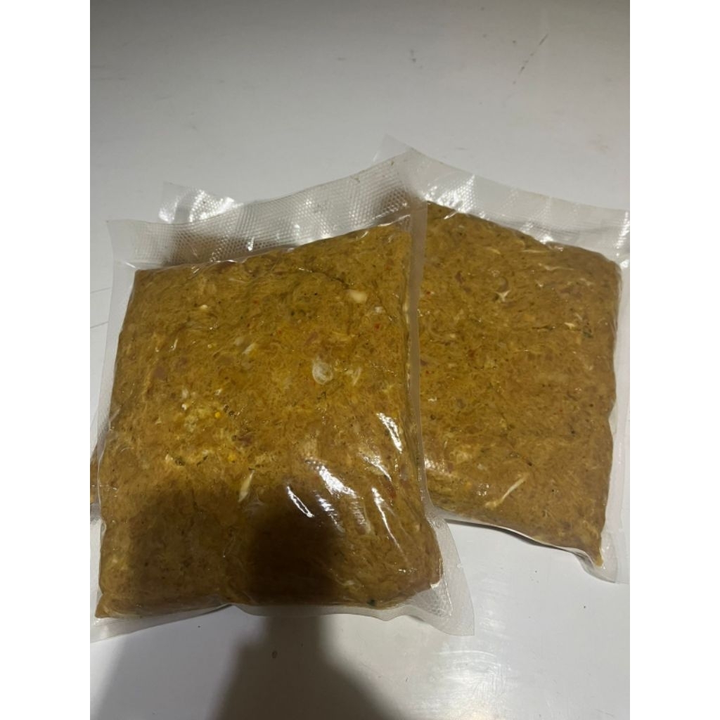 Made Legam Luluh Sate Lilit Ayam Full Daging 1kg / Best Seller / Geratis Ongkir / Murah Lebay