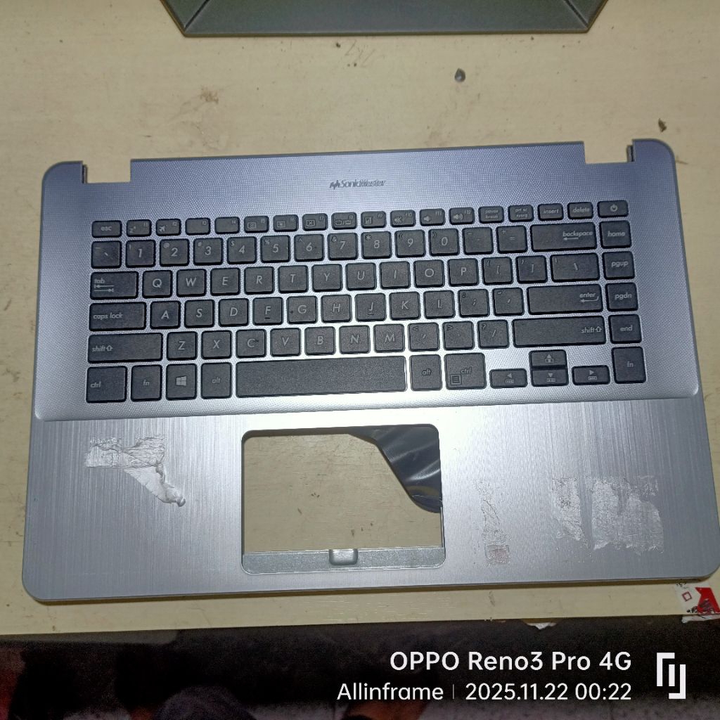 keyboard frame Asus X505 X505B X505BA X505Z X505ZA original