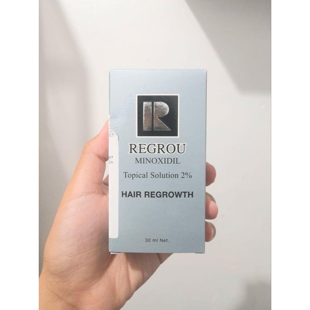 Regrou Minoxidil 2% - Penumbuh Rambut Efektif, Membantu Mengatasi Kebotakan, Aman Digunakan