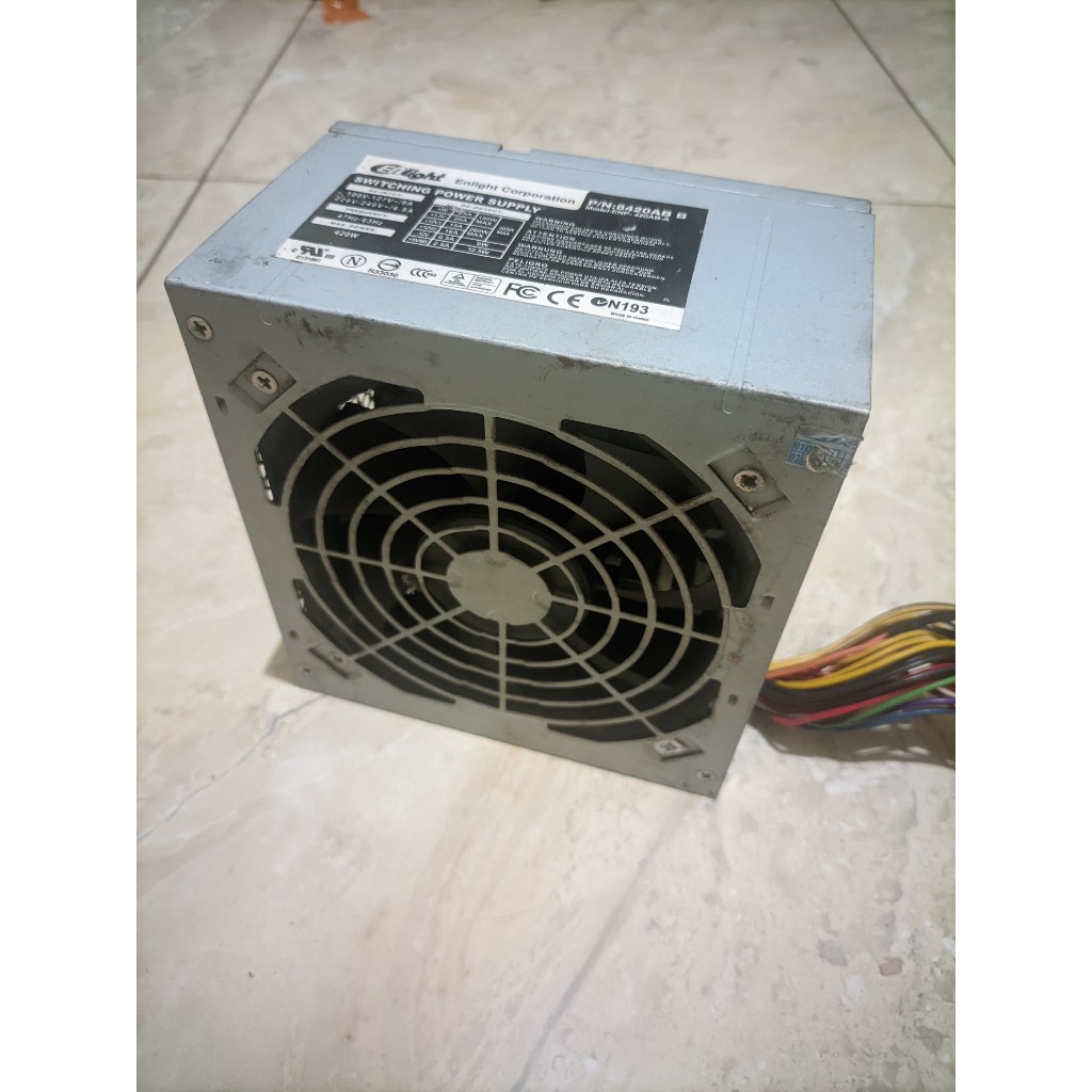 Power Supply Enlight 420 Watt PSU Komputer