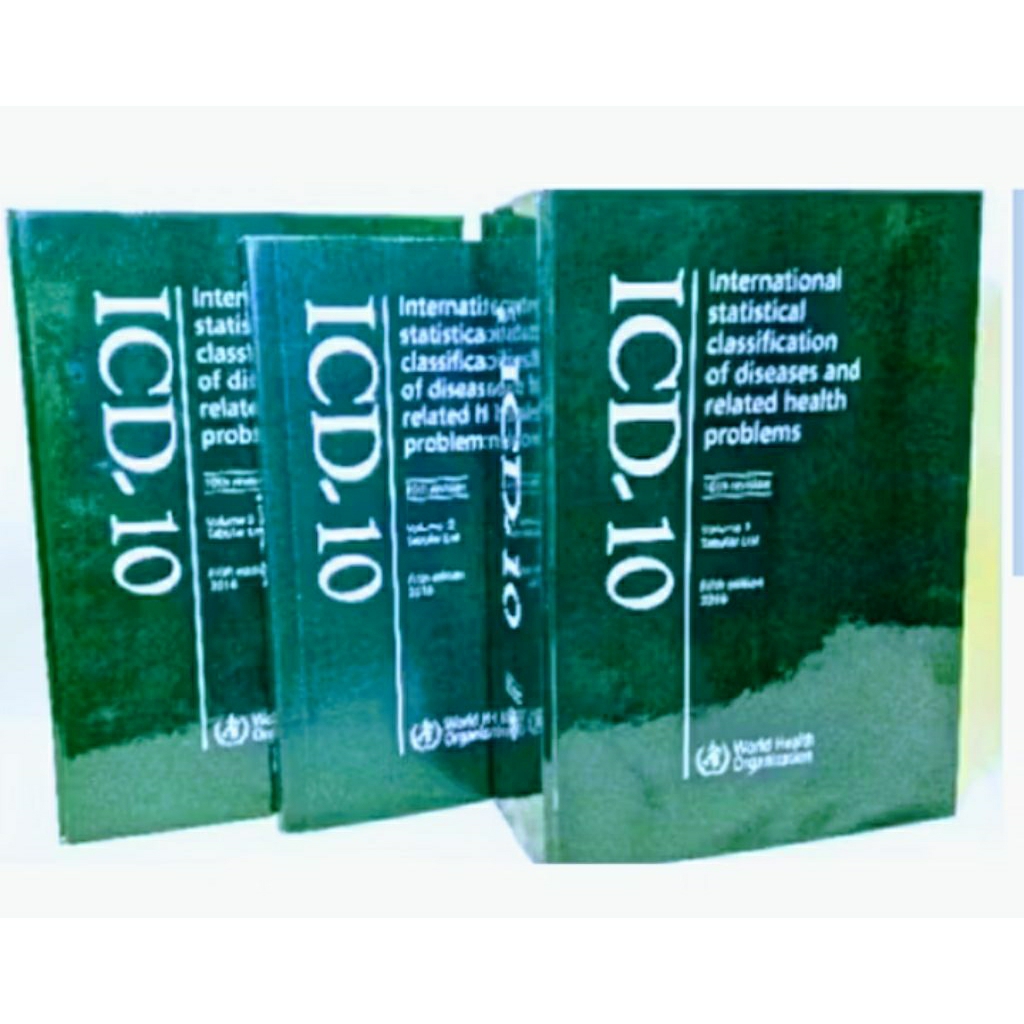 Sepaket 3 Buku ICD-10 Volume 1,2&3