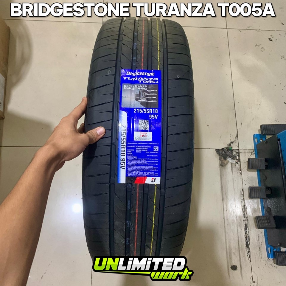 Ban Mobil Ring 18 Bridgestone Turanza T005 215 55 R18 Lebih Soft Produksi Terbaru