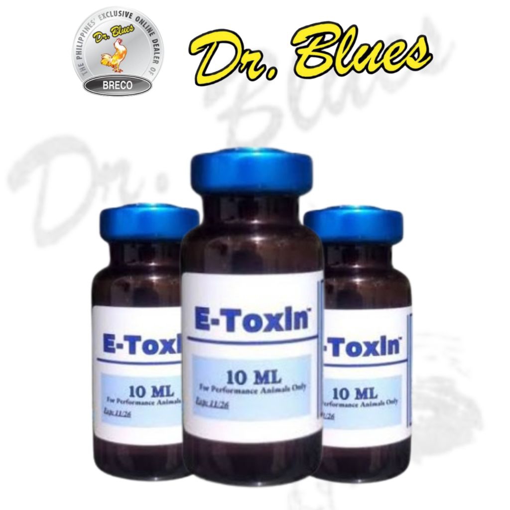 Doping Ayam Aduan Impor E-TOXIN Dr. Blues Original Obat Doping Ayam Sabung Paling Bagus
