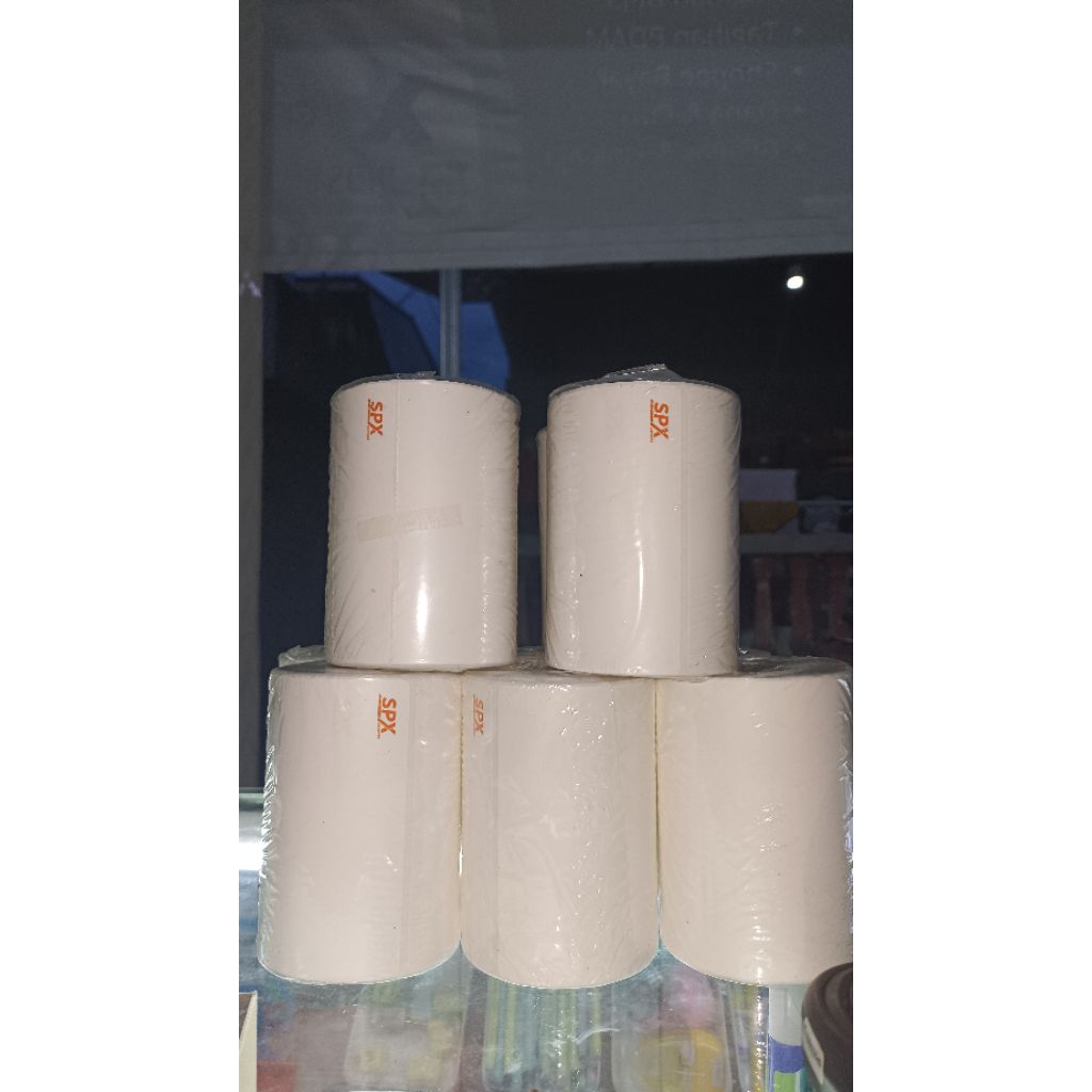 kertas thermal roll resi spx 100mm x 120mm isi 250 lembar