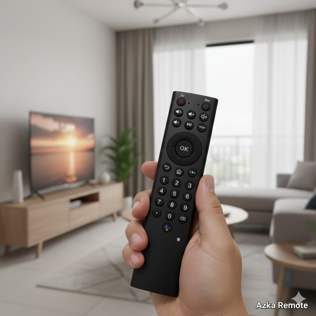 REMOTE REMOT PARABOLA STB TV BOX INDIHOM B866F B860H V5 ZTE VOICE ORIGINAL TR