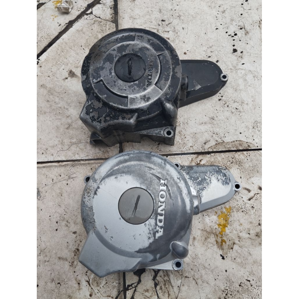 bak/blok mahnet sepul sebelah kiri motor legenda/Supra fit new/Supra fit S asli AHM Honda copotan