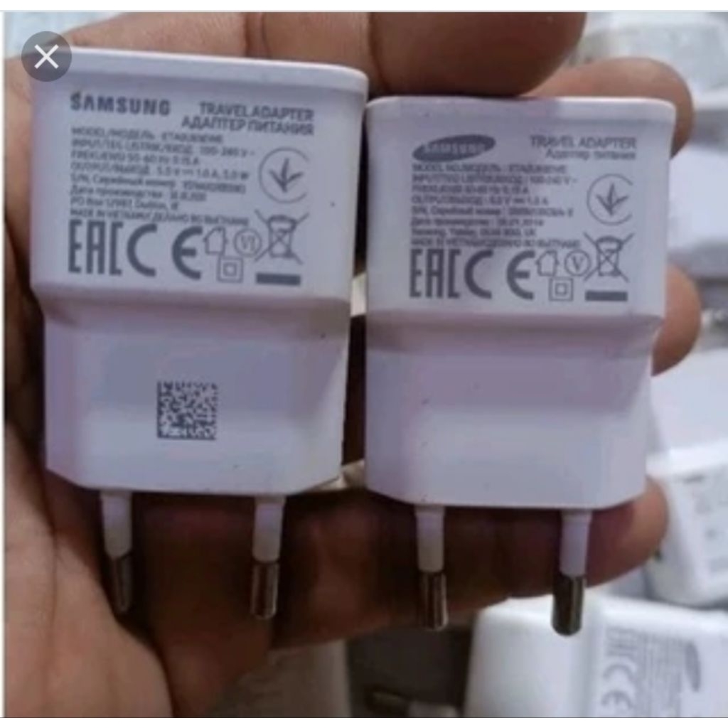 kepala charger Samsung 1 ampere ORI copotan