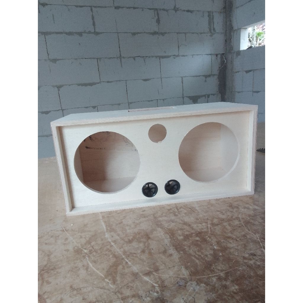 box speaker 6 inch double+ tweter