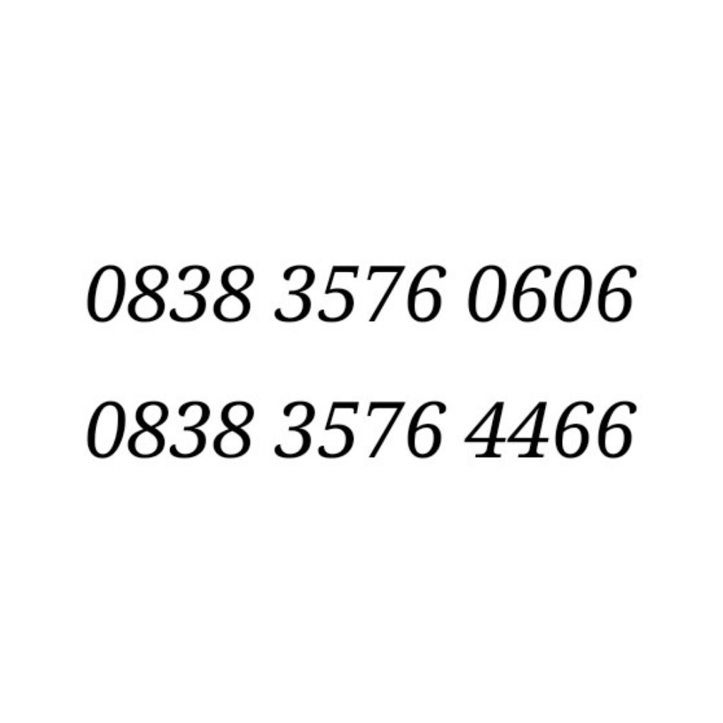 Nomor Cantik Axis 4G Kartu Perdana Murah Termurah Nomer 0831 dan, 0838