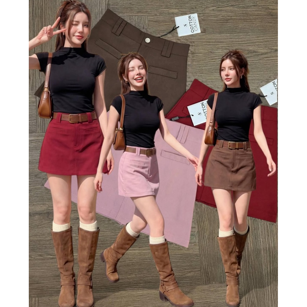 Rok Wanita CottonCandy Cantik Modis Kekinian