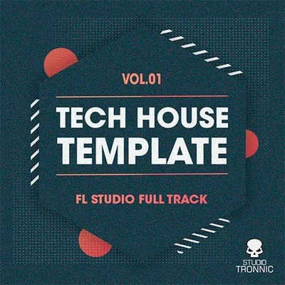 STUDIO TRONNIC Tech House Template Vol.1 FL Studio FLP WAV 16bit 32bit 44.1kHz