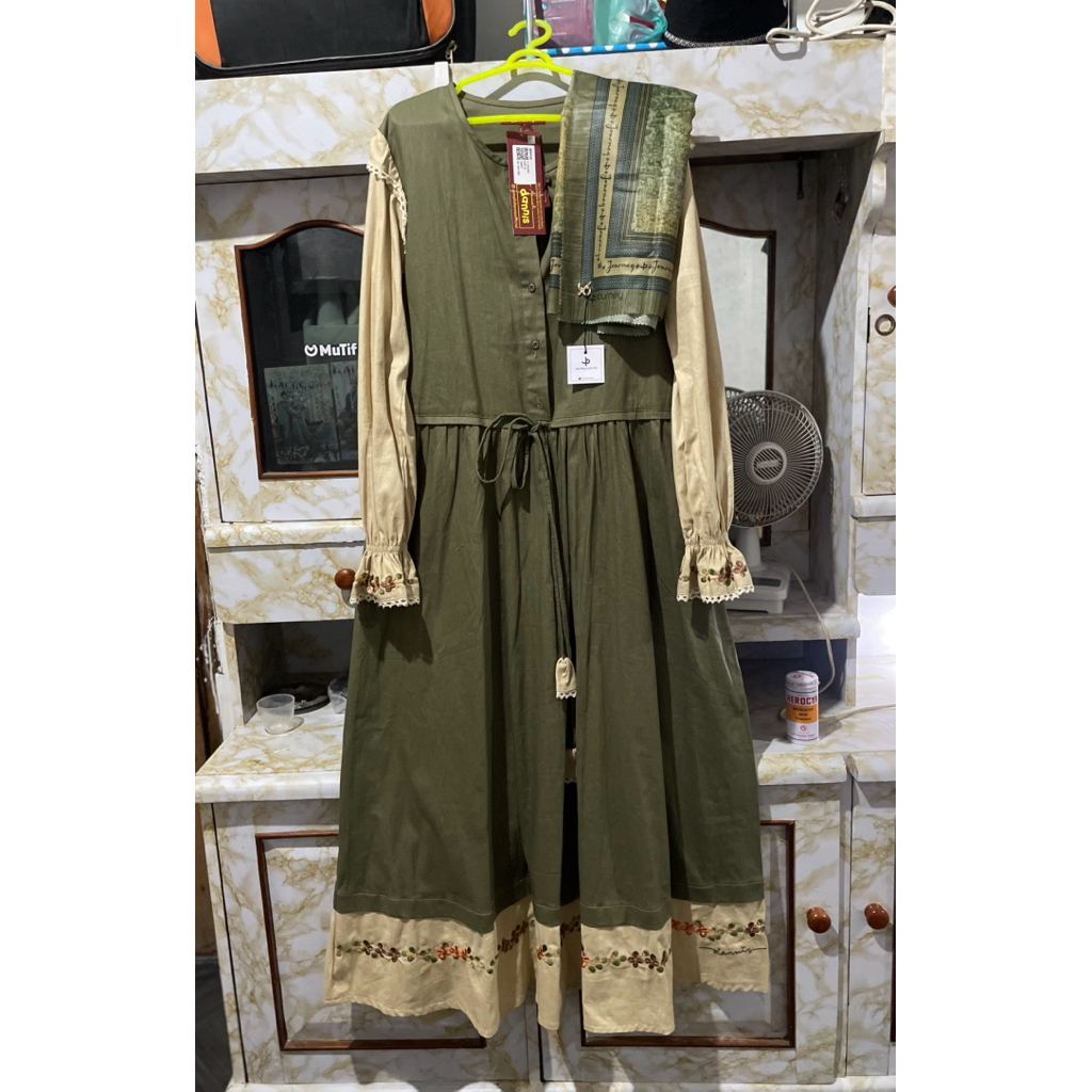 GAMIS ORI DANNIS MURAH SET HIJAB JOURNEY