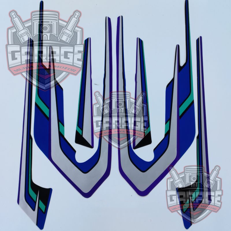 Stripping Sticker Lis Les Rx Spesial 1994 Kualitas Baagus / Striping Rx Spesial