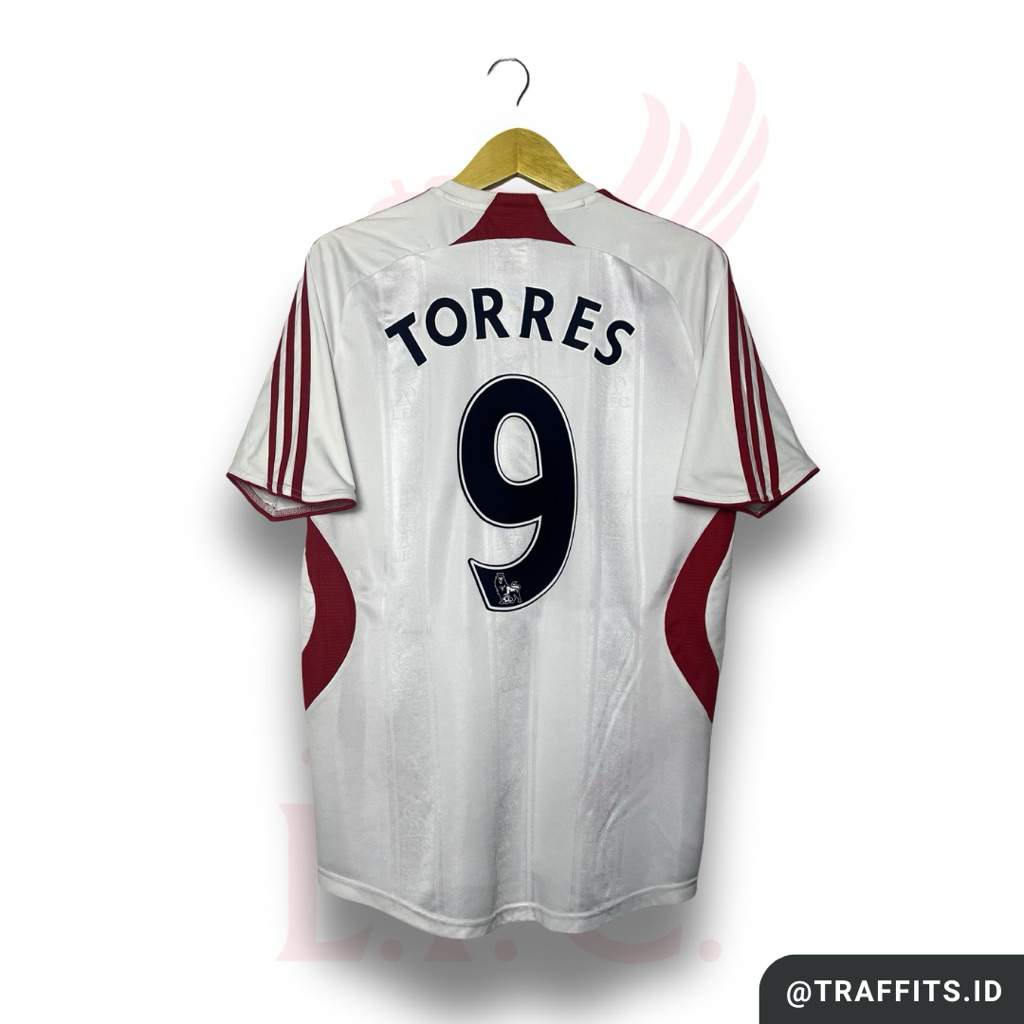 Jersey Liverpool Away 07/08 Fernando Torres Original Size M